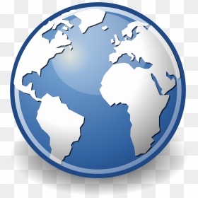 Download Free High-quality - Website Globe Icon Png, Transparent Png - world globe logo png