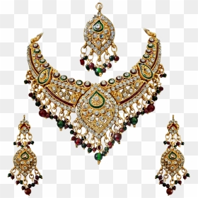 Red Bridal Jewelry Sets Indian, HD Png Download - imitation jewellery png