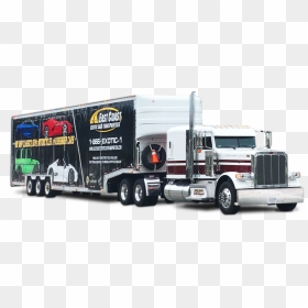 Truck - Trailer Truck, HD Png Download - container truck png