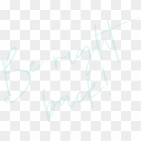 Calligraphy, HD Png Download - brb png