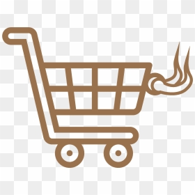 Cute Shopping Cart Png, Transparent Png - cart icon png transparent
