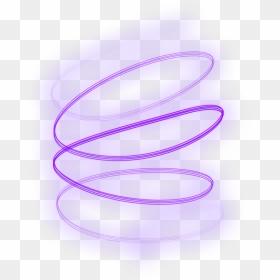 #ftestickers #effect #light #glow #purple #spiral - Glowing Spiral Effect Png, Transparent Png - png light effects for picsart