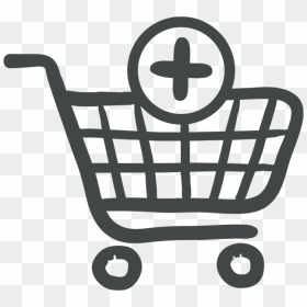 Online Shopping Cart Png, Transparent Png - cart icon png transparent