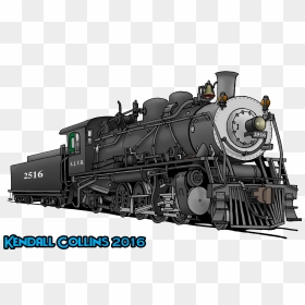 Steam Engine Train Locomotive, HD Png Download - engine png
