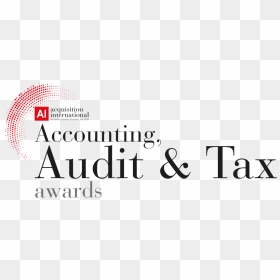 New Accounting, Audit & Tax Awards Logo - Calligraphy, HD Png Download - tax png