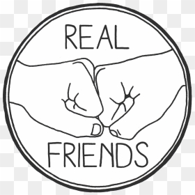 Real Friends Fist Bump, HD Png Download - friends forever png