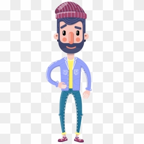 Transparent Cartoon Beard Png - Cartoon, Png Download - beard styles png