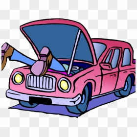 Engine Clipart Vehicle Maintenance - Look Under The Hood Cartoon, HD Png Download - engine png