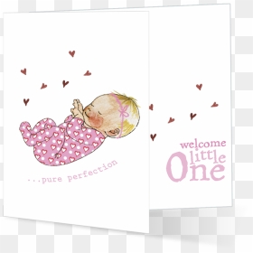 Baby Girl Congratulations Card - Congratulations Baby Girl Free Ecard, HD Png Download - welcome girl png