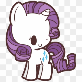 Rarity Rainbow Dash Fluttershy Pony Sweetie Belle Purple - Cute My Little Pony Drawing, HD Png Download - rarity png