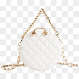 Lovely Summer Round Slant Bag Arc Design Simple Ladies - Shoulder Bag, HD Png Download - ladies bag png