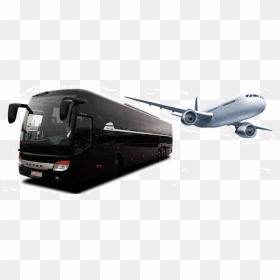 Bus Flight Png, Transparent Png - travel bus png