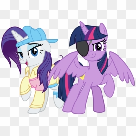 Twilight Sparkle Eyepatch, HD Png Download - rarity png