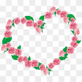 Heart Rose Png Pic - Garden Roses, Transparent Png - rose.png