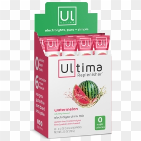 Watermelon Electrolyte Drink Mix Stick Packs - Ultima Replenisher Electrolyte Drink Mix, HD Png Download - watermelon juice png