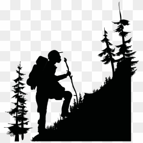 Trekking Png Hd - Mountain Hiking Clip Art, Transparent Png - nature png images