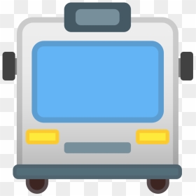 Oncoming Bus Icon - Bus Emoji, HD Png Download - travel bus png