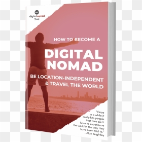 How To Become A Digital Nomad Ebook - Flyer, HD Png Download - ebook png