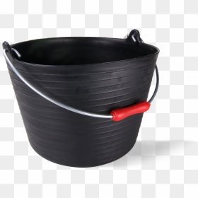 Plastic Bucket Model 2 With Plastic Handle - Plastic, HD Png Download - plastic bucket png