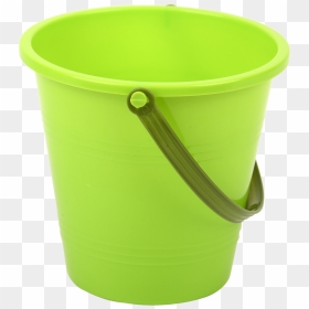 Children Bucket With Shovel Plastic - Plastic, HD Png Download - plastic bucket png