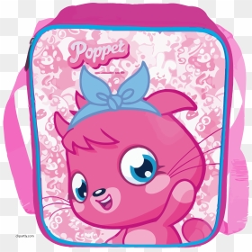Moshi Monsters Girl Bag Coloring Page - Poppet Moshi Monsters The Movie, HD Png Download - ladies bag png