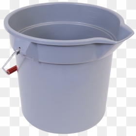 14 Quart Maxirough® All Purpose Bucket - Lid, HD Png Download - plastic bucket png
