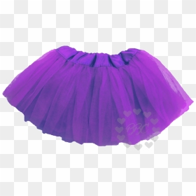 Purple Tutu Baby Girl Clothes And Accessories - Miniskirt, HD Png Download - tutu png