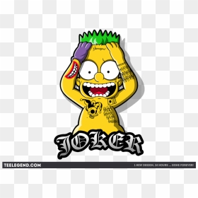 Bart Joker , Png Download - Bart Png, Transparent Png - bart png
