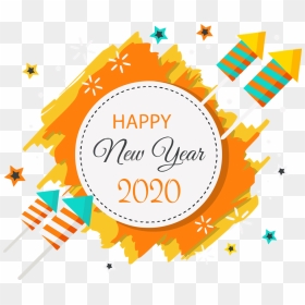 Wish U Happy New Year 2020, HD Png Download - happy thanksgiving banner png
