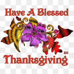 Harvest Blessing In My Treasure Box - Have A Blessed Thanksgiving Clipart, HD Png Download - happy thanksgiving banner png