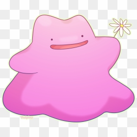 Ditto Pokemon Character Vector Art - Pokemon Dream World Ditto, HD Png