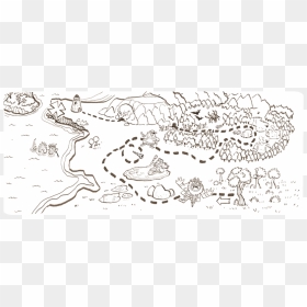Treasure Map Png, Transparent Png - treasure map png