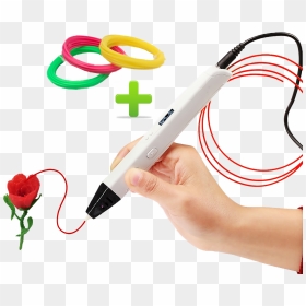 3d Printing Pen Doodle Printer Pen With Led / Oled - 3d Printing Pen, HD Png Download - 3d printer png