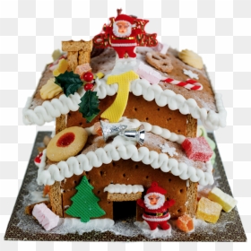 Gingerbread House, Png Download - Gingerbread House, Transparent Png - gingerbread house png