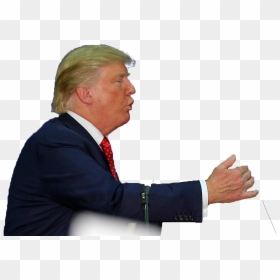 Person Kissing Png, Transparent Png - trump.png