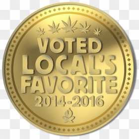 Voted Local"s Favorite - Circle, HD Png Download - gold seal png