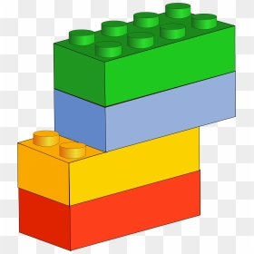 Bricks 2 Clip Arts - Transparent Lego Clipart, HD Png Download - vhv