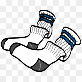 Athletic Crew Socks Clip Arts - Socks Free Clip Art, HD Png Download - sock png