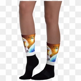 Man On The Moon Socks - Portable Network Graphics, HD Png Download - sock png