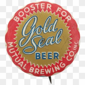 Gold Seal Beer Beer Button Museum - Circle, HD Png Download - gold seal png