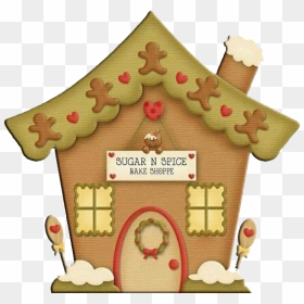 Gingerbread House Transparent Images Png - Christmas Gingerbread House Png Hd, Png Download - gingerbread house png