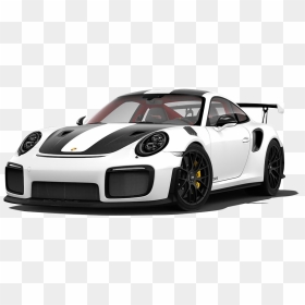 Porsche Gt2 Rs White, HD Png Download - porsche png