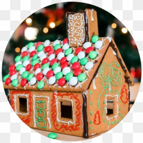 Gingerbread-01 - Gingerbread, HD Png Download - gingerbread house png
