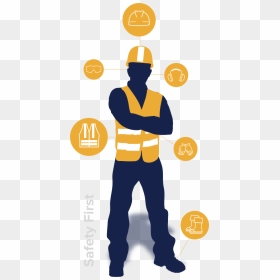 Safety First In Construction , Png Download - Logo Safety First Png, Transparent Png - safety png