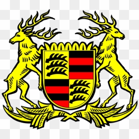 Coat Of Arms Of Württemberg - Porsche Logo, HD Png Download - porsche png
