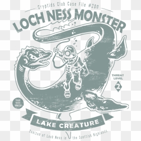 Transparent Loch Ness Monster Clipart - Illustration, HD Png Download - ness png