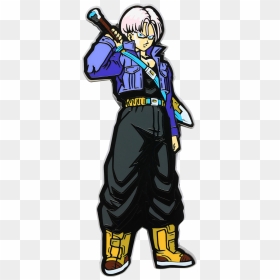 Dragonball Z Trunks Drawings Clipart , Png Download - Dragon Balle Z Trunks, Transparent Png - trunks png