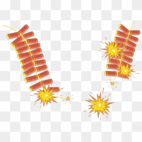 Firecrackers Transparent - Chinese New Year Fireworks Png, Png Download - centipede png