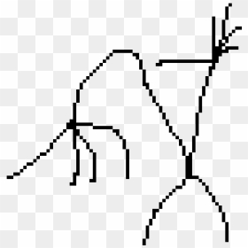 Pixel Wolf, HD Png Download - notlikethis png