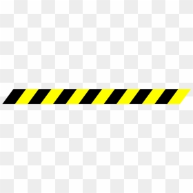 Caution Tape Stripes - Transparent Background Caution Tape, HD Png Download - caution png
